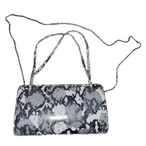 Costa Blanca Faux Suede Y2K Vintage Purse Double Strap Beautiful Made in Spain